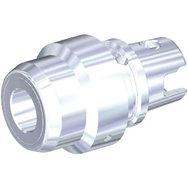 Kennametal - KM63XMZ 63mm Shank Diam Modular Connection, 1-1/4" Hole Diam, Hydraulic Tool Holder/Chuck - 65mm Nose Diam, 80mm Projection, 51mm Clamp Depth, Through Coolant - Exact Tool & Supply