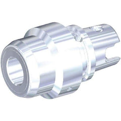 Kennametal - KM63XMZ 63mm Shank Diam Modular Connection, 1-1/4" Hole Diam, Hydraulic Tool Holder/Chuck - 65mm Nose Diam, 80mm Projection, 51mm Clamp Depth, Through Coolant - Exact Tool & Supply