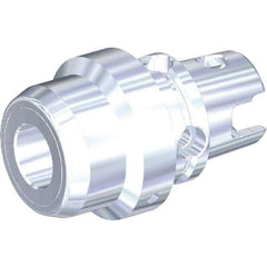 Kennametal - KM63TS 63mm Shank Diam Modular Connection, 32mm Hole Diam, Hydraulic Tool Holder/Chuck - 65mm Nose Diam, 80mm Projection, 51mm Clamp Depth, Through Coolant - Exact Tool & Supply