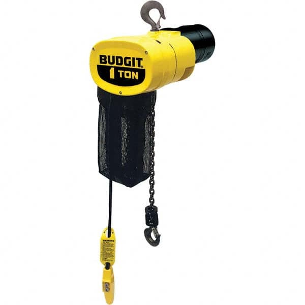 CM - 2 Ton Capacity 16 FPM Lift Speed 115/230V Electric Chain Hoist - Exact Tool & Supply