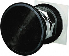 Schneider Electric - 1.18 Inch Mount Hole, Extended Straight, Pushbutton Switch Only - Round, Black Pushbutton, Momentary (MO), Weatherproof, Dust and Oil Resistant - Exact Tool & Supply