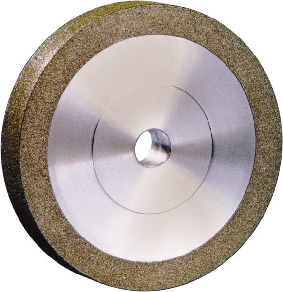 Strauss - 6" Diam x 1" Hole x 1" Thick, 80 Grit Surface Grinding Wheel - Diamond, Coarse Grade, Electoplated Bond - Exact Tool & Supply