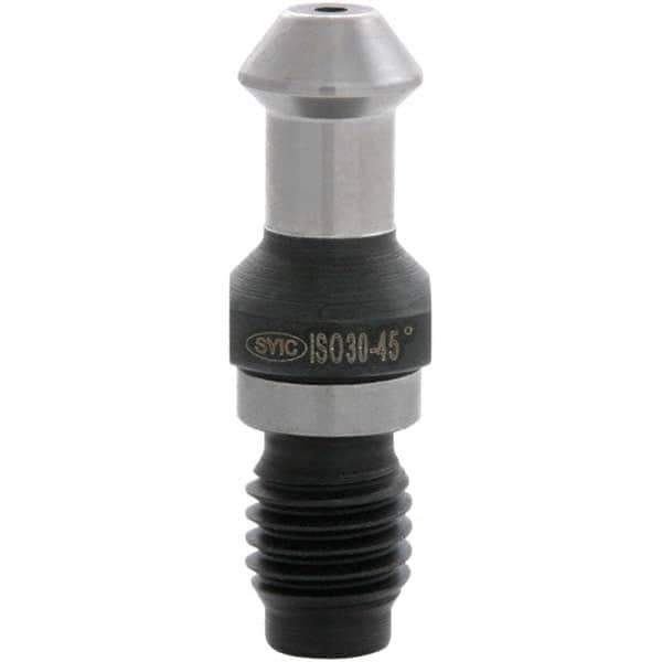 Techniks - Retention Knobs Type: Standard Taper Size: ISO30 - Exact Tool & Supply