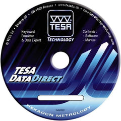 TESA Brown & Sharpe - Data Collection/Reporting SPC Software - Compatible with Windows, For Use with Twin-Cal Calipers - Exact Tool & Supply