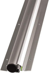 National Guard Products - 2.880" Wide x 77" High, Aluminum, Steel Finger Guard - 1.880" Opening Width, 76" Opening Height - Exact Tool & Supply