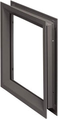 National Guard Products - 25" Wide x 31" High, Solid Steel Louver - 24" Opening Width, 30" Opening Height - Exact Tool & Supply