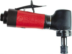 Chicago Pneumatic - 2" Max Disc, 25,000 RPM, Pneumatic Handheld Disc Sander - 1/4" Inlet, 0.3 hp, 90 psi - Exact Tool & Supply
