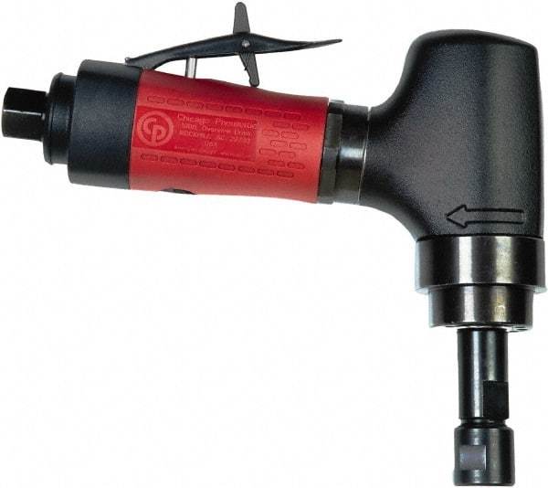 Chicago Pneumatic - 3" Max Disc, 15,000 RPM, Pneumatic Handheld Disc Sander - 1/4" Inlet, 0.7 hp, 90 psi - Exact Tool & Supply