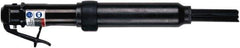 Chicago Pneumatic - 4,300 BPM, 15/16" Bore Diam, Pneumatic Inline Needle Scaler - 7" Needle Length, 1" Stroke Length, 2.38 CFM, 90 psi, 1/4 NPT Inlet - Exact Tool & Supply