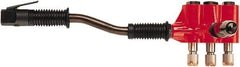 Chicago Pneumatic - 2,400 BPM, 0.92" Bore Diam, Pneumatic Pistol Grip Needle Scaler - 1/8" Needle Diam, 7" Needle Length, 1" Stroke Length, 13.9 CFM, 90 psi, 1/4 NPT Inlet - Exact Tool & Supply