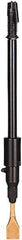 Chicago Pneumatic - 2,200 BPM, 1.12" Bore Diam, Pneumatic Inline Needle Scaler - 7" Needle Length, 1-23/64" Stroke Length, 1.38 CFM, 90 psi, 1/4 NPT Inlet - Exact Tool & Supply