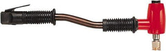 Chicago Pneumatic - 2,800 BPM, 1.06" Bore Diam, Pneumatic Inline Needle Scaler - 7" Needle Length, 4 CFM, 90 psi, 1/4 NPT Inlet - Exact Tool & Supply