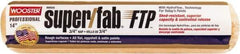Wooster Brush - 3/4" Nap, 14" Wide Paint Roller - Rough Texture, Synthetic Knit - Exact Tool & Supply