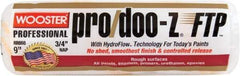 Wooster Brush - 3/4" Nap, 9" Wide Paint Roller - Rough Texture, Woven - Exact Tool & Supply
