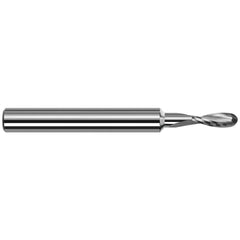 Harvey Tool - Ball End Mills; Mill Diameter (Inch): 1/8 ; Mill Diameter (Decimal Inch): 0.1250 ; Number of Flutes: 2 ; Length of Cut (Inch): 3/8 ; Length of Cut (Decimal Inch): 0.3750 ; Material: Solid Carbide - Exact Tool & Supply