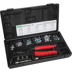 Marson - Riveter Kits Type: Manual Rivet Nut Tool Kit Minimum Size (Inch): #8 - Exact Tool & Supply