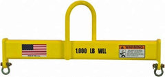 Machining & Welding - 6,000 Lb Capacity Lifting Beam - Exact Tool & Supply