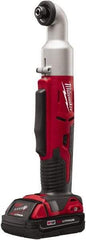 Milwaukee Tool - 18 Volt, 1/4" Drive, 30, 60 Ft/Lb Torque, Cordless Impact Driver - Inline Handle, 1500, 2250 RPM, 1 Lithium-Ion Battery Included - Exact Tool & Supply