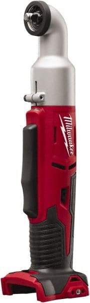 Milwaukee Tool - 3/8" Drive 18 Volt Inline Cordless Impact Wrench & Ratchet - 1,500/2,250 RPM, 0 to 3,400 BPM, 30/60 Ft/Lb Torque, Lithium-Ion Batteries Not Included - Exact Tool & Supply