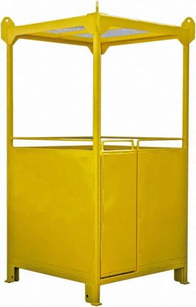 Machining & Welding - 1,500 Lb Capacity Personnel Basket - Exact Tool & Supply