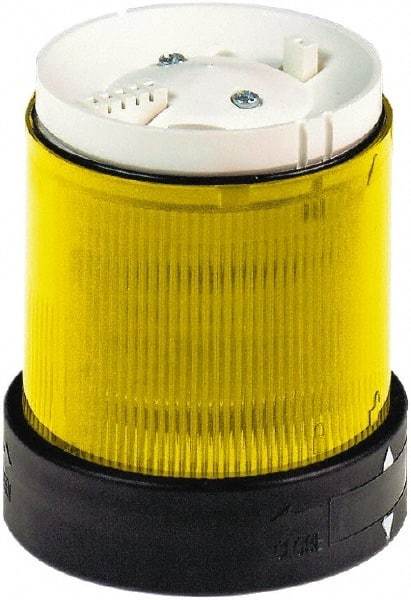 Schneider Electric - 24 VAC, 24 to 48 VDC, 4X NEMA Rated, LED Flashing Light - 60 Flashes per min, 70mm Pipe/Pendant, 70mm Diameter, 63mm High, IP65, IP66 Ingress Rating - Exact Tool & Supply