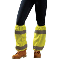 OccuNomix - Size Universal Hi-Viz Yellow Polyester Hi-Visibility Leggings - Exact Tool & Supply