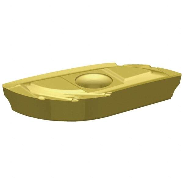 Kennametal - XPNT4040 Grade SP6519 Carbide Milling Insert - TiAlN Finish, 7.95mm Thick, 18mm Inscribed Circle, 20mm Corner Radius - Exact Tool & Supply