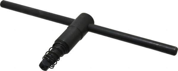 Gibraltar - 12" Chuck Diam Compatibility, Lathe Chuck Key - Compatible with 3-Jaw Chucks, Self Ejecting, 4.53" Body Length, 0.512" Actual Key Square Size - Exact Tool & Supply