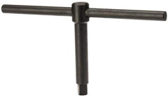 Gibraltar - 10" Chuck Diam Compatibility, Lathe Chuck Key - Compatible with 4-Jaw Chucks, Self Ejecting, 4.53" Body Length, 0.472" Actual Key Square Size - Exact Tool & Supply