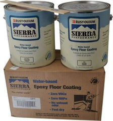 Rust-Oleum - 1 Gal Can Classic Gray Floor Coating - 230 to 340 Sq Ft/Gal Coverage - Exact Tool & Supply