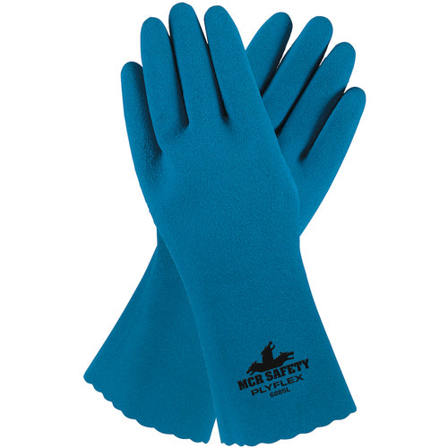 6885 PlyFlex Textured Rubber Coated Glove - Size Small - Exact Tool & Supply
