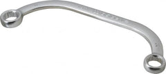 Facom - 15 x 17mm, 12 Point, Satin Finish, Double End, Obstruction Box Wrench - Exact Tool & Supply