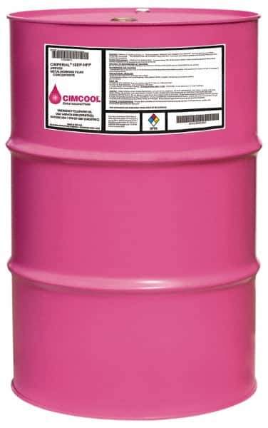 Cimcool - Cimperial 16EP-HFP, 55 Gal Drum Cutting Fluid - Water Soluble, For Boring, Drilling, Grinding, Milling, Reaming, Tapping, Turning - Exact Tool & Supply