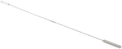 Vikan - 1" Diam Polyester Valve Brush - 60" OAL, 6" Head Length, Polypropylene & Stainless Steel Handle - Exact Tool & Supply
