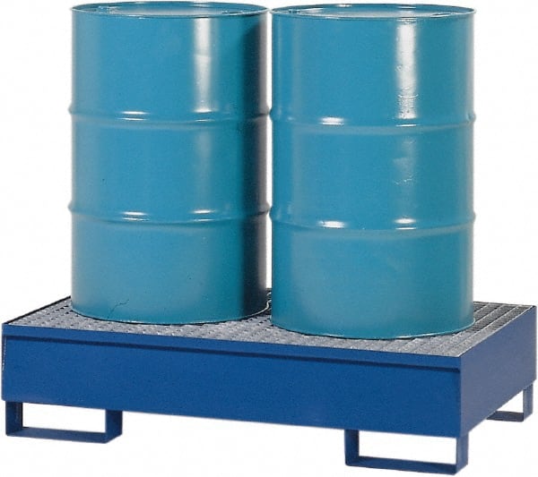 Enpac - Spill Pallets, Platforms, Sumps & Basins Type: Spill Deck or Pallet Number of Drums: 2 - Exact Tool & Supply