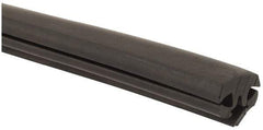 TRIM-LOK - 1.09 Wide x 100 Ft. Long, EPDM Rubber Locking Gasket - 1/4 Inch Panel Thickness, 1/4 Inch Window Panel Thickness - Exact Tool & Supply
