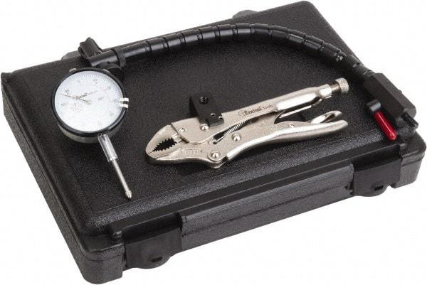 Moody Tools - 0.001" Graduation, 1" Max Meas, 0-100 Dial Reading, Dial Indicator & Base Kit - 0.001" Resolution - Exact Tool & Supply