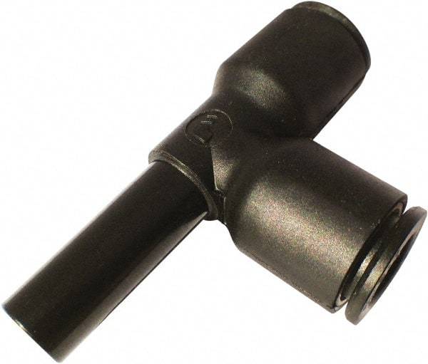 Legris - 3/8" Outside Diam, Nylon Push-to-Connect Tube Plug-In Run Tee - 290 Max psi - Exact Tool & Supply