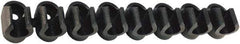 Legris - 1/2 Hose OD, Clip Strip - Black, 5 Slots, 3-1/4" OAL, For Use With Tubes - Exact Tool & Supply