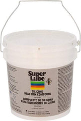 Synco Chemical - 5 Lb Pail Silicone Heat-Transfer Grease - White, High Dielectric Strength, 500°F Max Temp, - Exact Tool & Supply