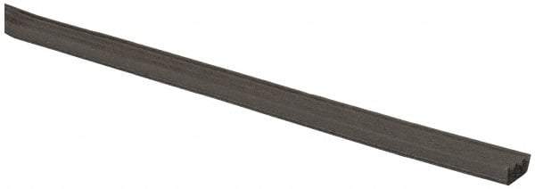 TRIM-LOK - 3/8 Inch Thick x 3/8 Wide x 100 Ft. Long, EPDM Rubber Ribbed Seal with Acrylic - Exact Tool & Supply