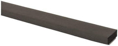 TRIM-LOK - 1/4 Inch Thick x 3/4 Wide x 500 Ft. Long, EPDM Rubber Rectangle Seal with Acrylic - Exact Tool & Supply