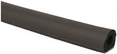TRIM-LOK - 3/4 Inch Thick x 3/4 Wide x 200 Ft. Long, EPDM Rubber D Section Seal with Tape - Exact Tool & Supply