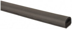 TRIM-LOK - 3/4 Inch Thick x 3/4 Wide x 100 Ft. Long, EPDM Rubber D Section Seal with Tape - Exact Tool & Supply