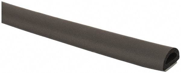 TRIM-LOK - 3/4 Inch Thick x 3/4 Wide x 100 Ft. Long, EPDM Rubber D Section Seal with Tape - Exact Tool & Supply