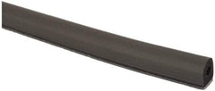 TRIM-LOK - 1/2 Inch Thick x 1/2 Wide x 100 Ft. Long, EPDM Rubber D Section Seal with Tape - Exact Tool & Supply