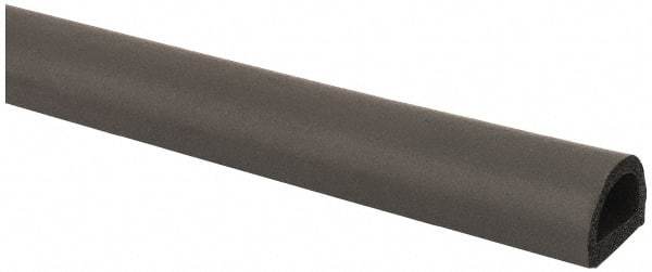 TRIM-LOK - .562 Inch Thick x 3/4 Wide x 100 Ft. Long, EPDM Rubber D Section Seal with Acrylic - Exact Tool & Supply