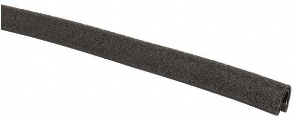 TRIM-LOK - 1/16 Inch Thick x 0.23 Wide x 250 Ft. Long, EPDM Rubber Edge Trim - Pebble Texture - Exact Tool & Supply