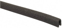TRIM-LOK - 1/8 Inch Thick x 0.3 Wide x 100 Ft. Long, EPDM Rubber Edge Trim - Leather Texture - Exact Tool & Supply
