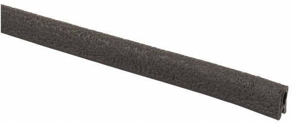 TRIM-LOK - 1/16 Inch Thick x 0.23 Wide x 250 Ft. Long, EPDM Rubber Edge Trim - Leather Texture - Exact Tool & Supply
